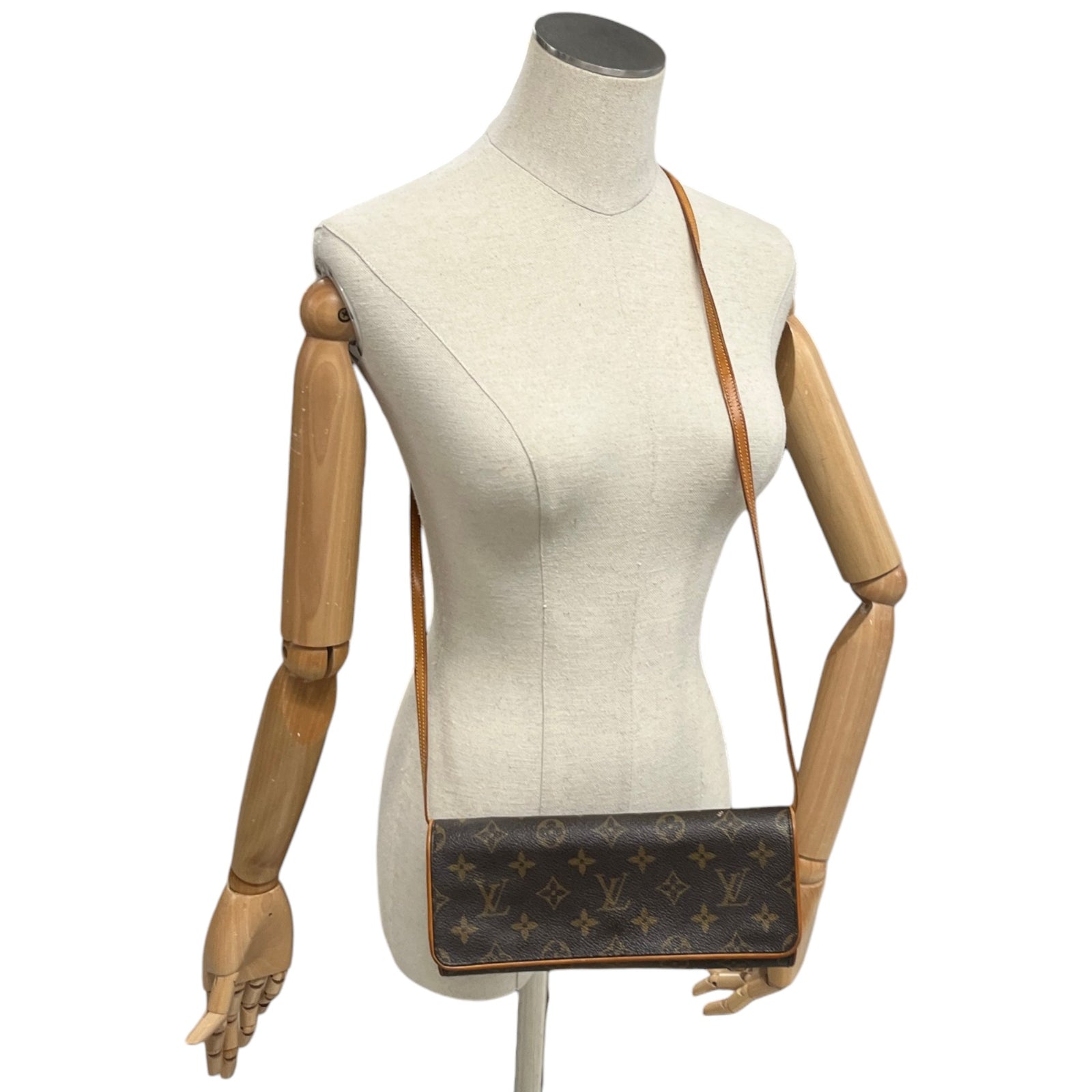 Women's Monogram Pochette Twin Gm Bag Brown - Photo 2