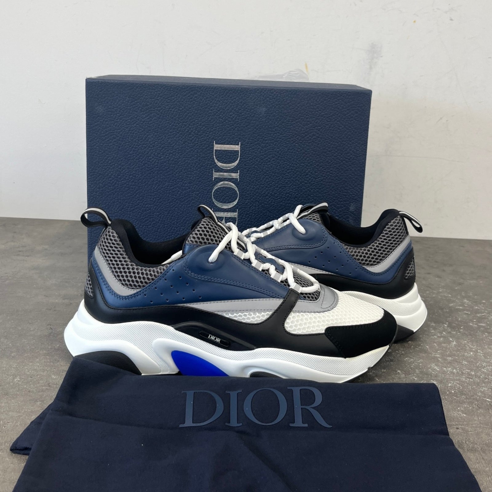 Men's B22 Low Trainers Navy Size UK 11 / EU 45 - Photo 12