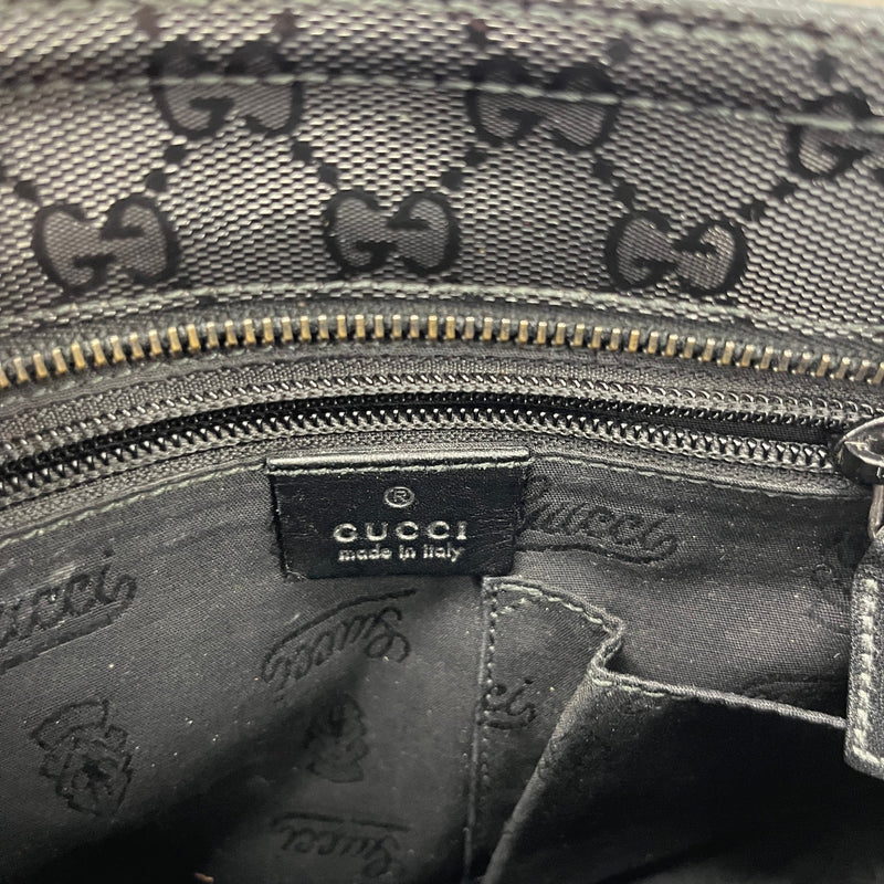 Men's GG Imprimé Messenger Bag Black