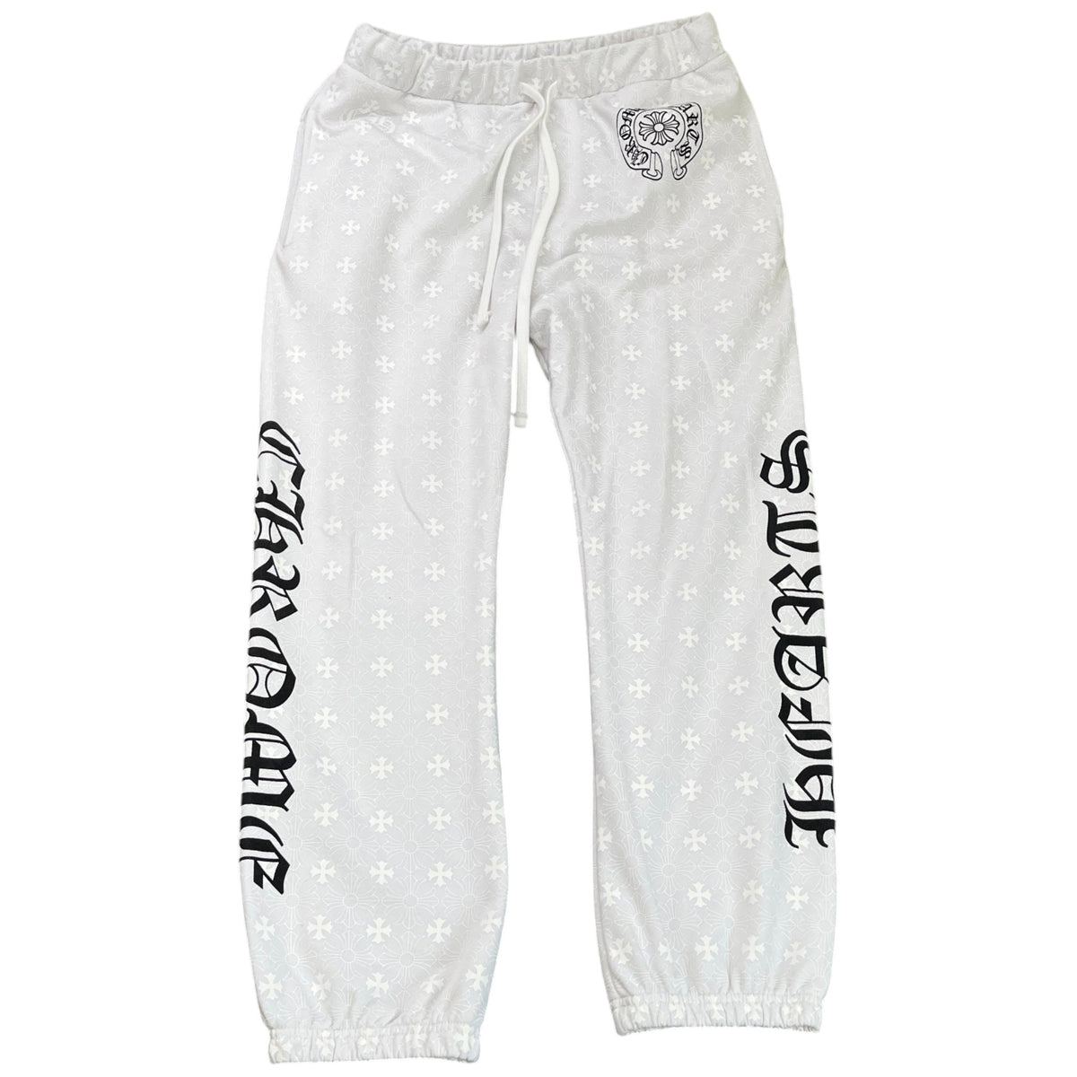 Men's Plus Cross Joggers White Size M / W32 - Photo 1