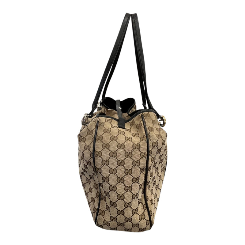 Women's GG Supreme Tote Handbag Beige