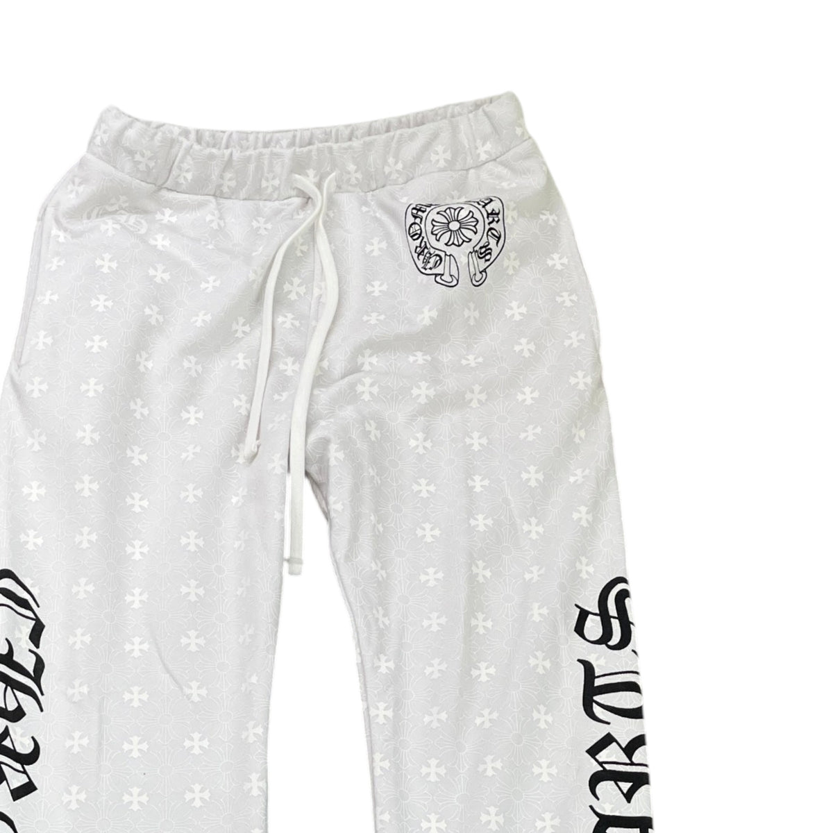 Men's Plus Cross Joggers White Size M / W32 - Photo 3