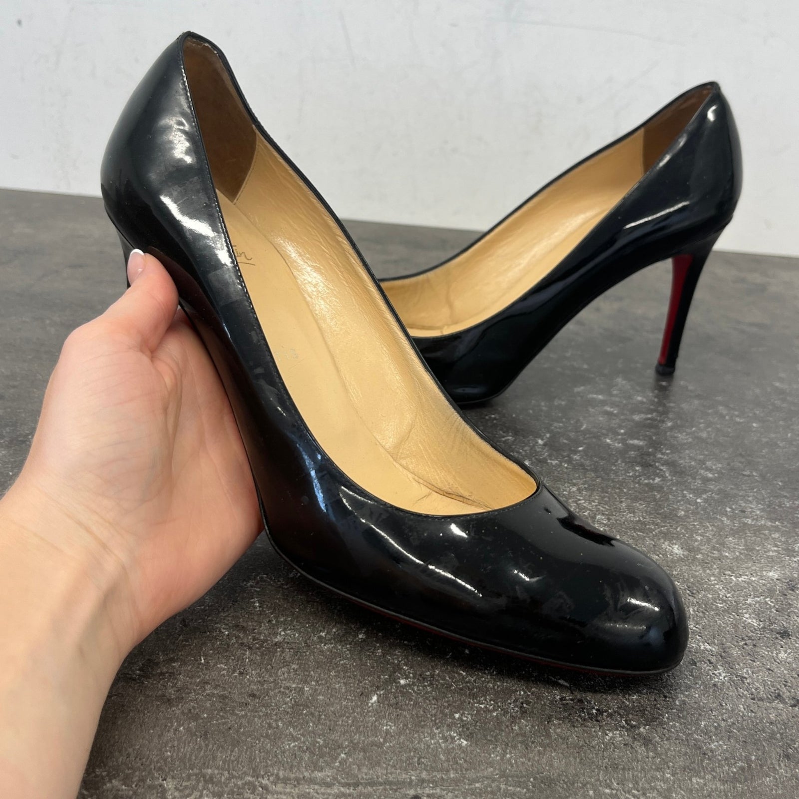 Women's Simple Pump Heels Black Size EU 41.5 / UK 8.5 - Photo 11