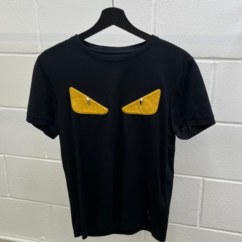 Men's Monster Eye T-Shirt Black Size IT 44 / UK XS