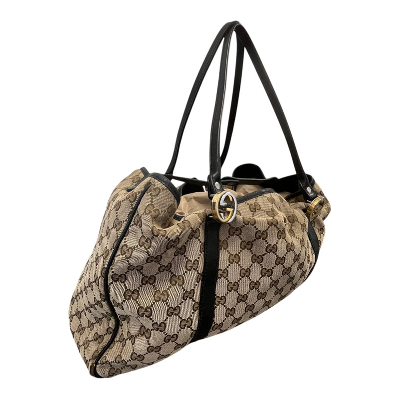 Women's GG Supreme Tote Handbag Beige