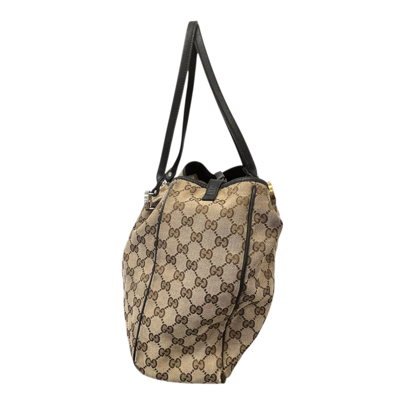 Women's GG Supreme Tote Handbag Beige