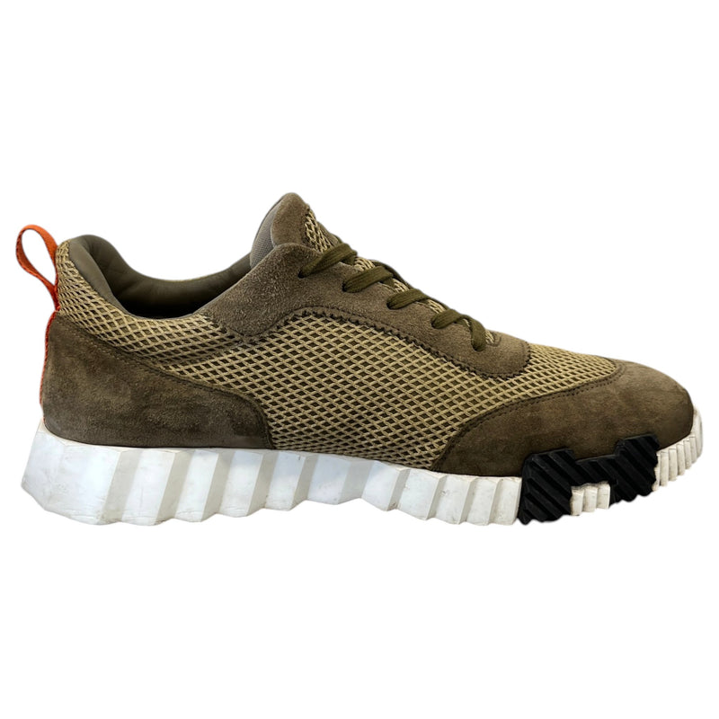 Men's Bouncing Low Trainers Khaki Size UK 10 / EU 44