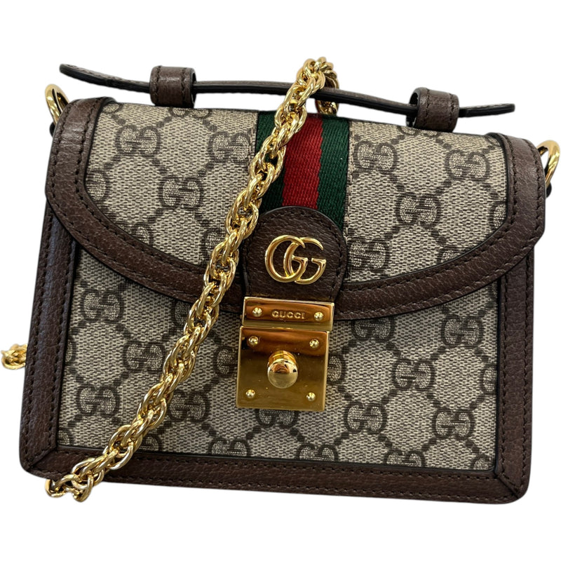 Women's Mini Gg Supreme Ophidia Bag Beige
