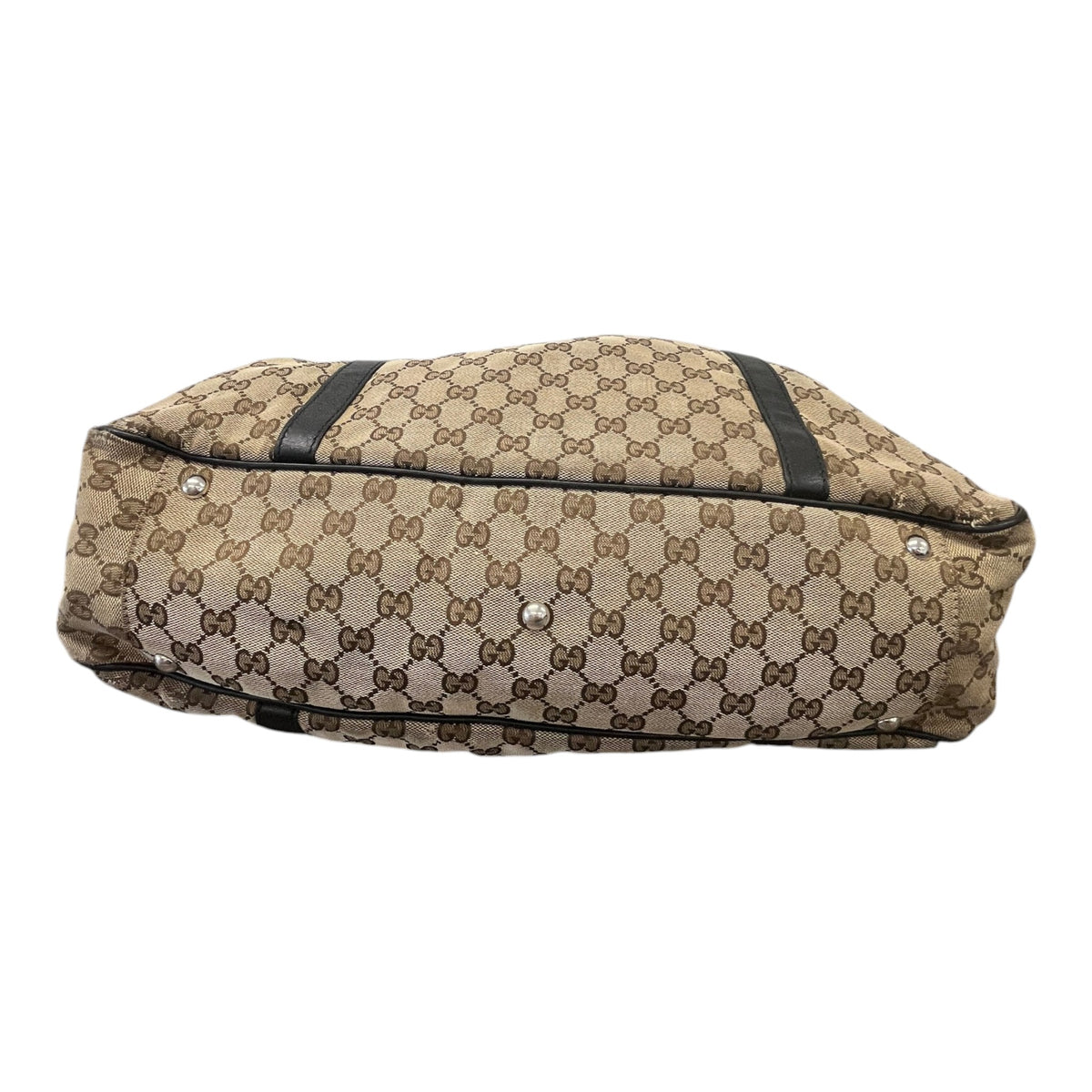 Women's GG Supreme Tote Handbag Beige - Photo 10