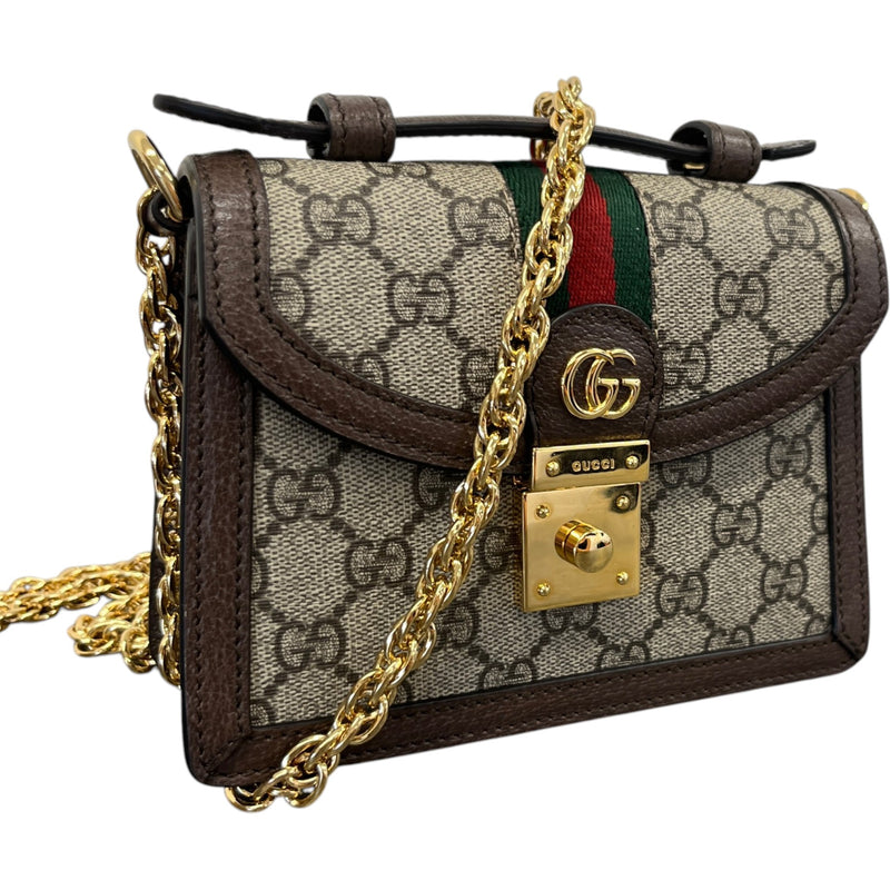 Women's Mini Gg Supreme Ophidia Bag Beige