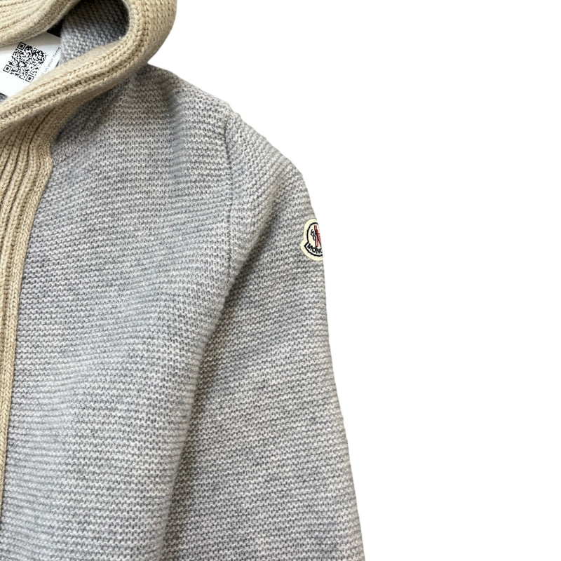 Men's Maglione Tricot Hoodie Grey Size S
