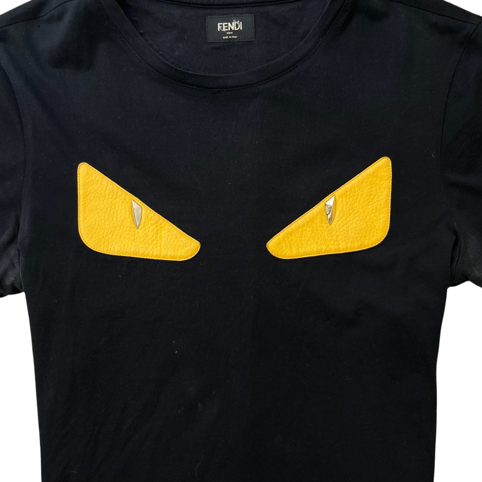Men's Monster Eye T-Shirt Black Size IT 44 / UK XS - Photo 5