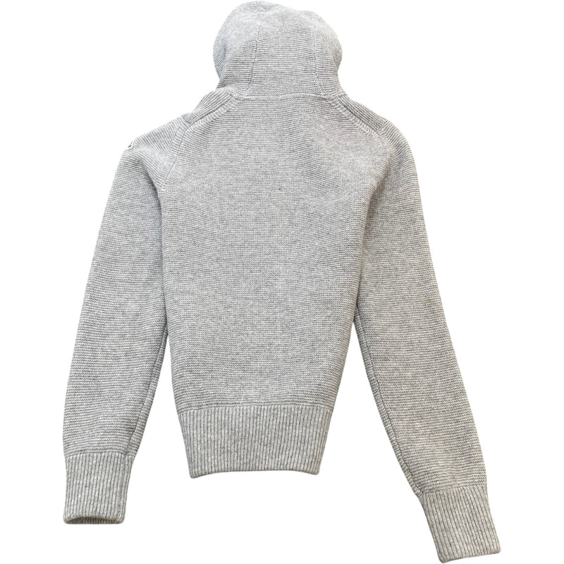 Men's Maglione Tricot Hoodie Grey Size S