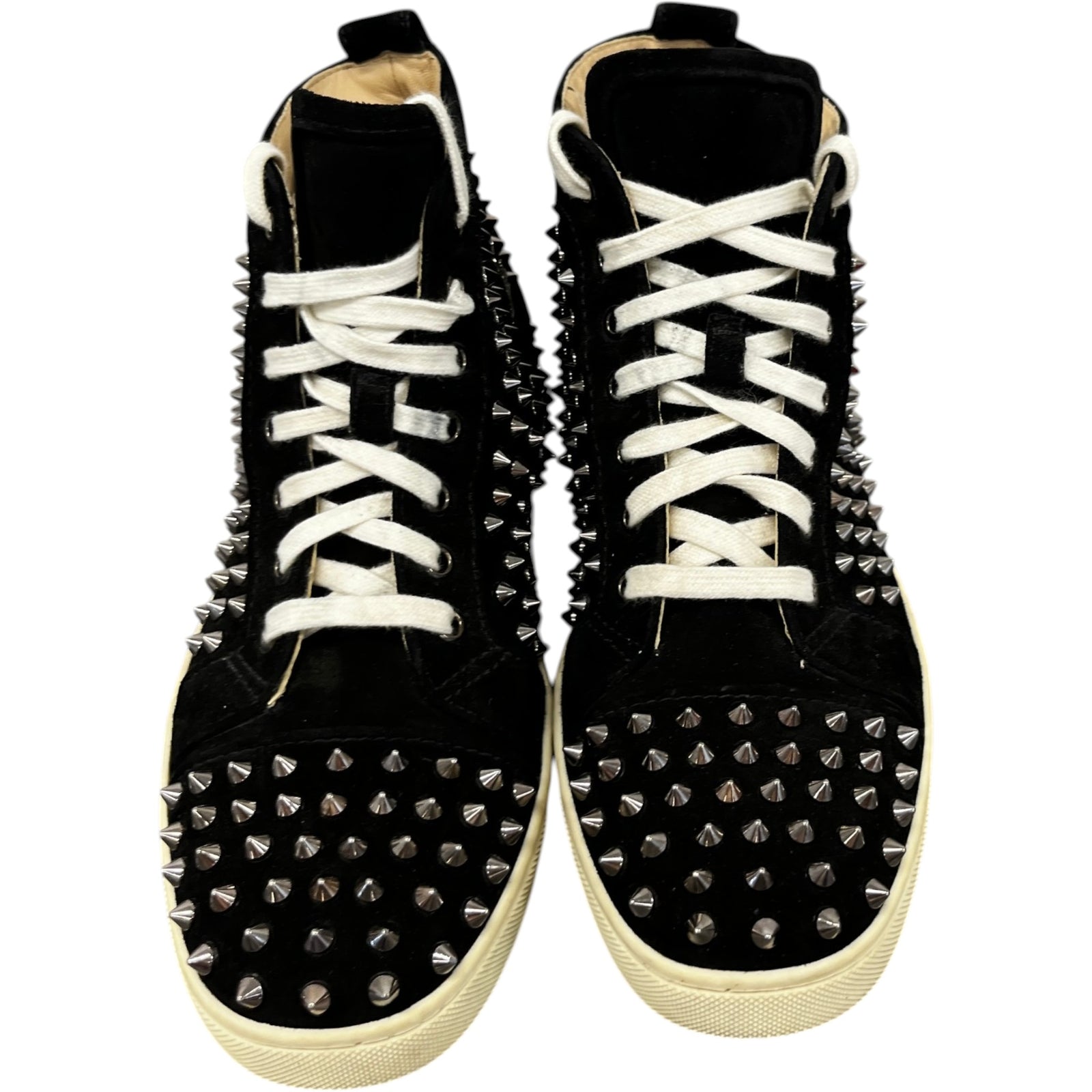 Men's Lou Spikes High Trainers Black Size EU 40 / UK 6 - Photo 6