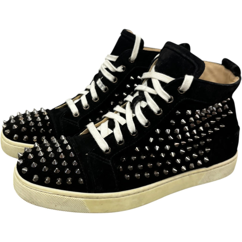 Men's Lou Spikes High Trainers Black Size EU 40 / UK 6