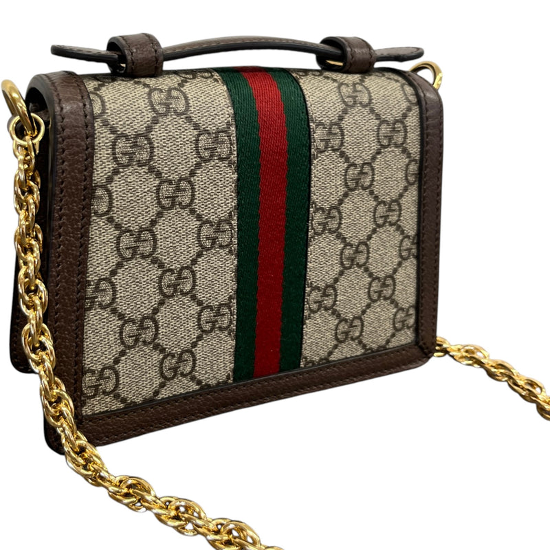 Women's Mini Gg Supreme Ophidia Bag Beige