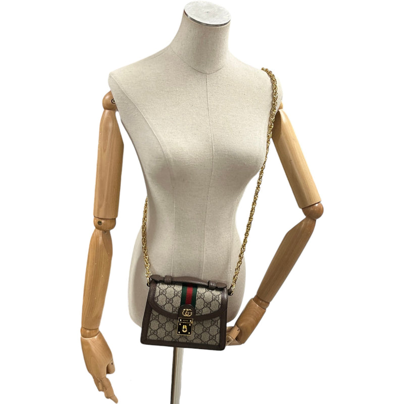 Women's Mini Gg Supreme Ophidia Bag Beige