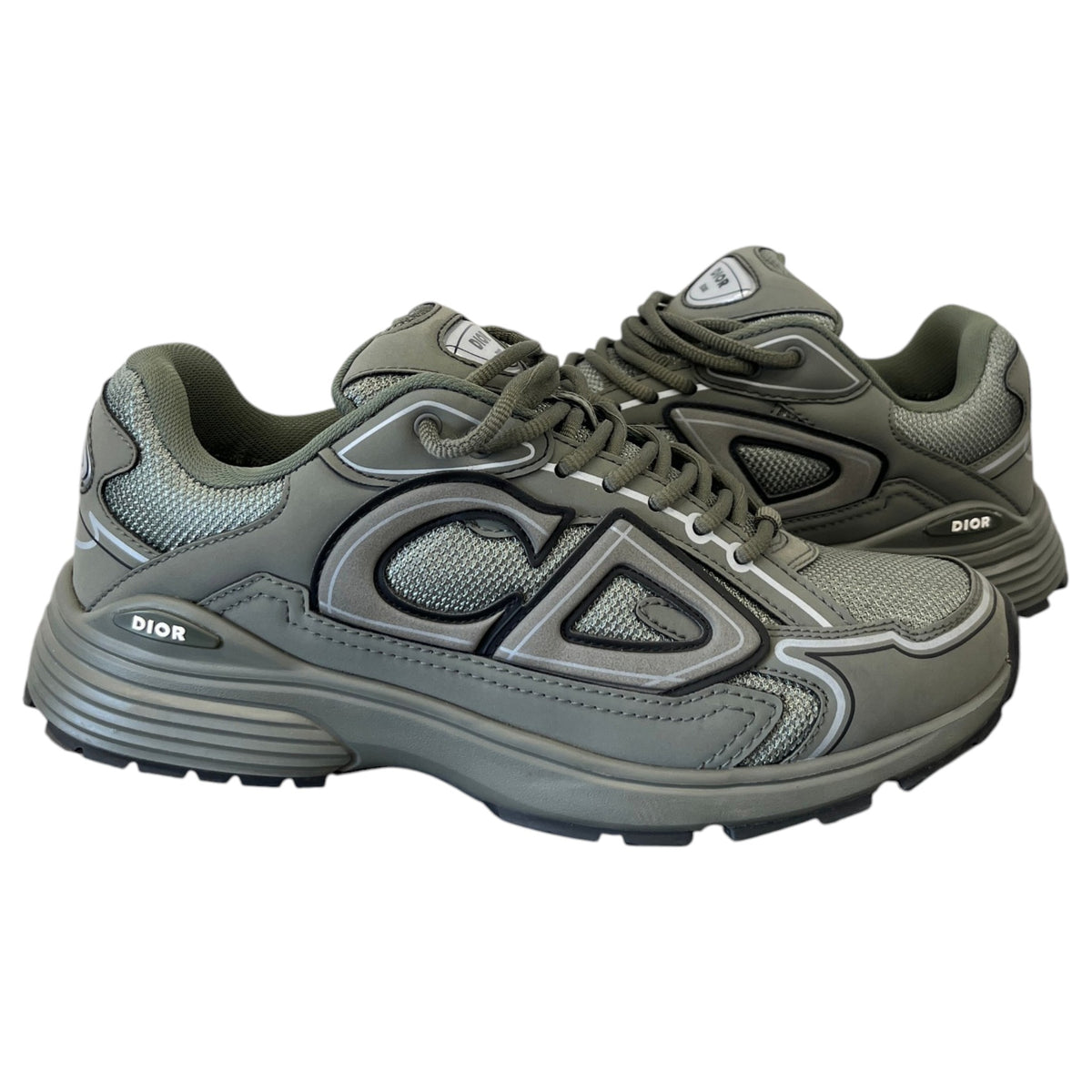 Men's B30 Low Trainers Khaki Size UK 7 / EU 41 - Photo 3