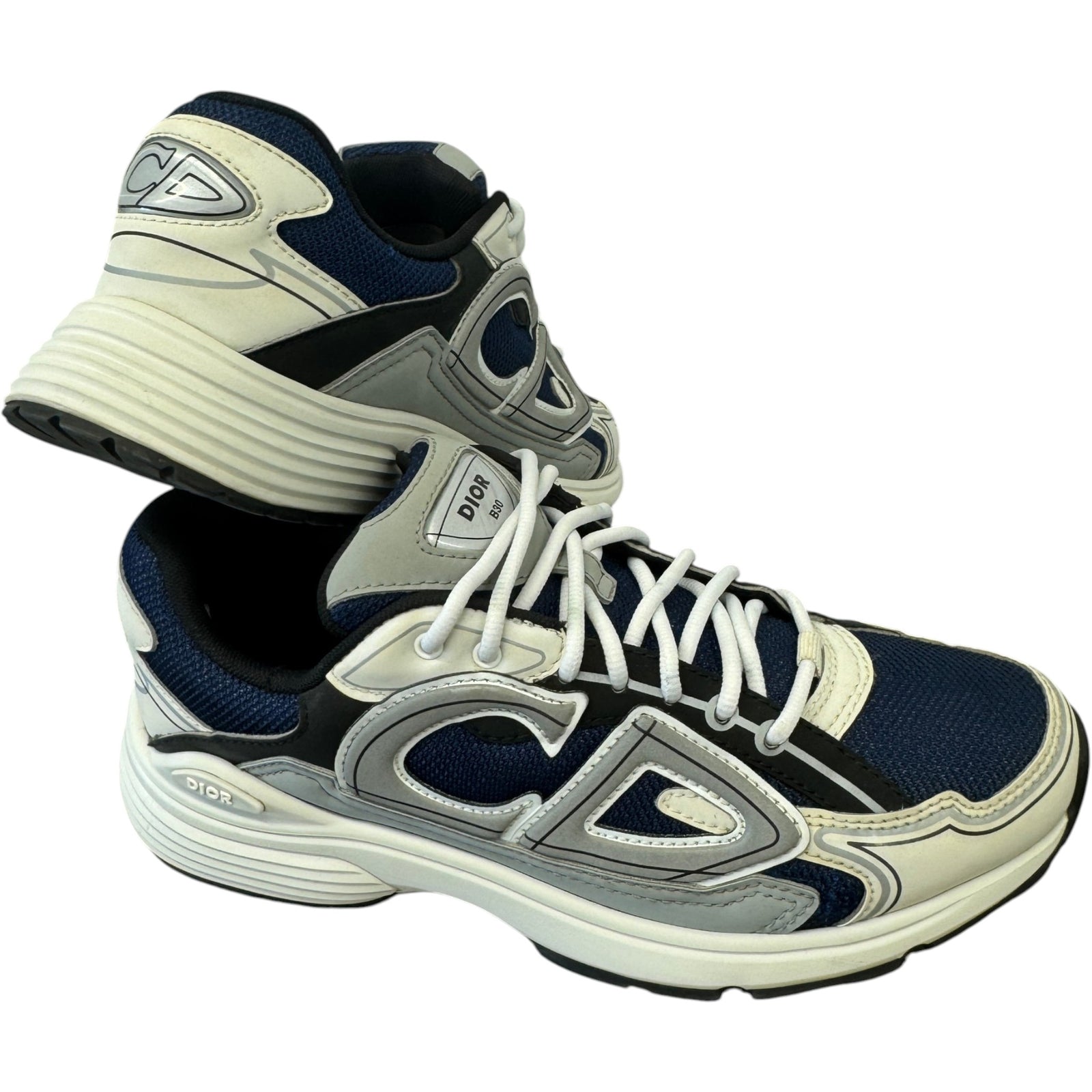 Men's B30 Low Trainers Grey Size UK 7 / EU 41 - Photo 10