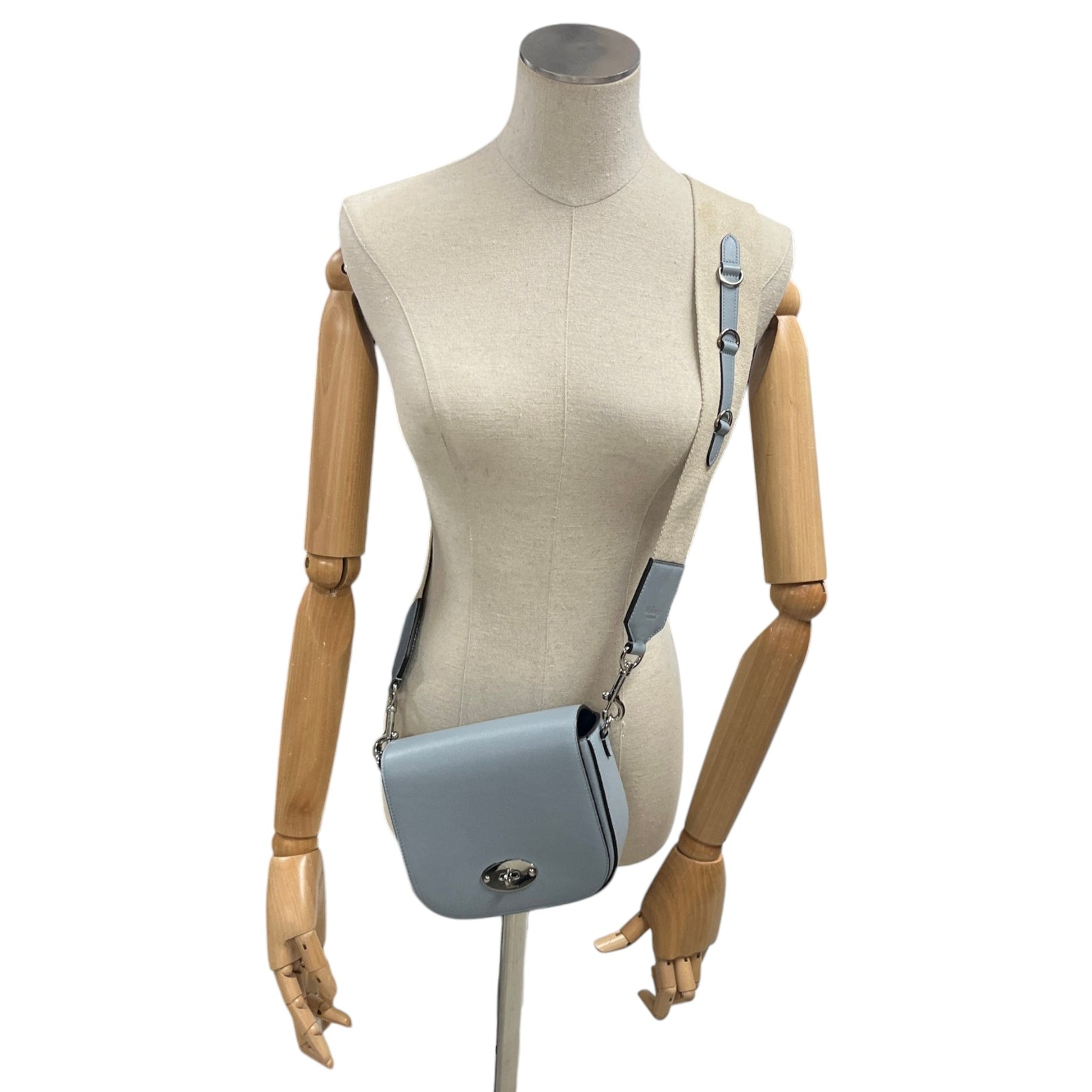 Women's Small Darley Satchel Crossbody Bag Blue - Photo 2