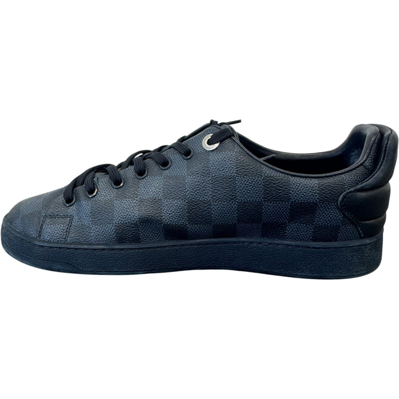 Men's Damier Graphite Frontrow Low Trainers Black Size UK 6 / EU 40