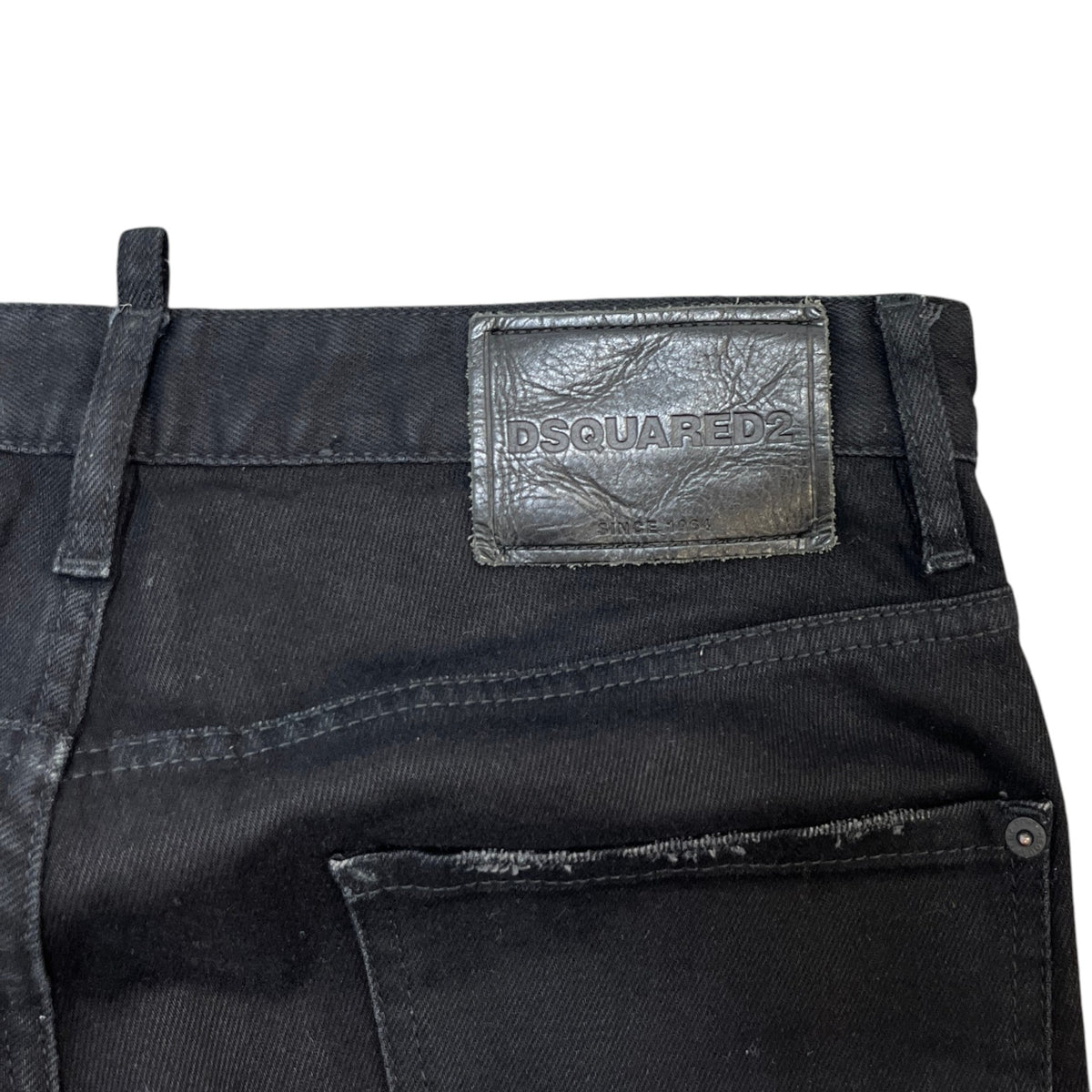 Men's Distressed Destroy Jeans Black Size M / W32 - Photo 7
