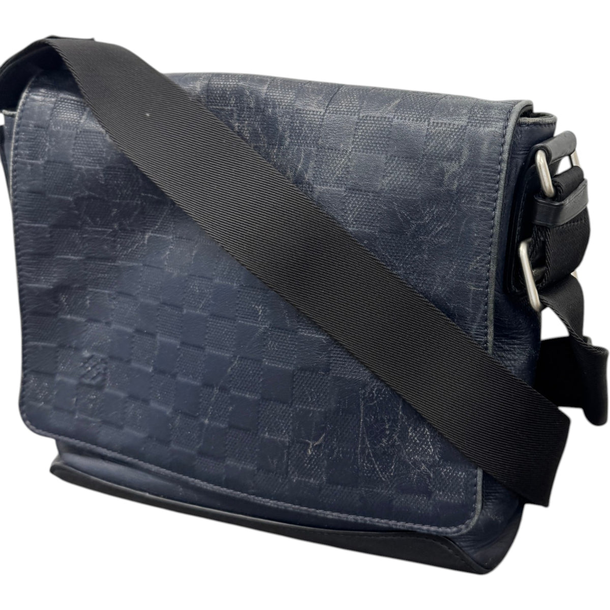 Men's Damier Infini District PM Messenger Bag Black - Photo 4