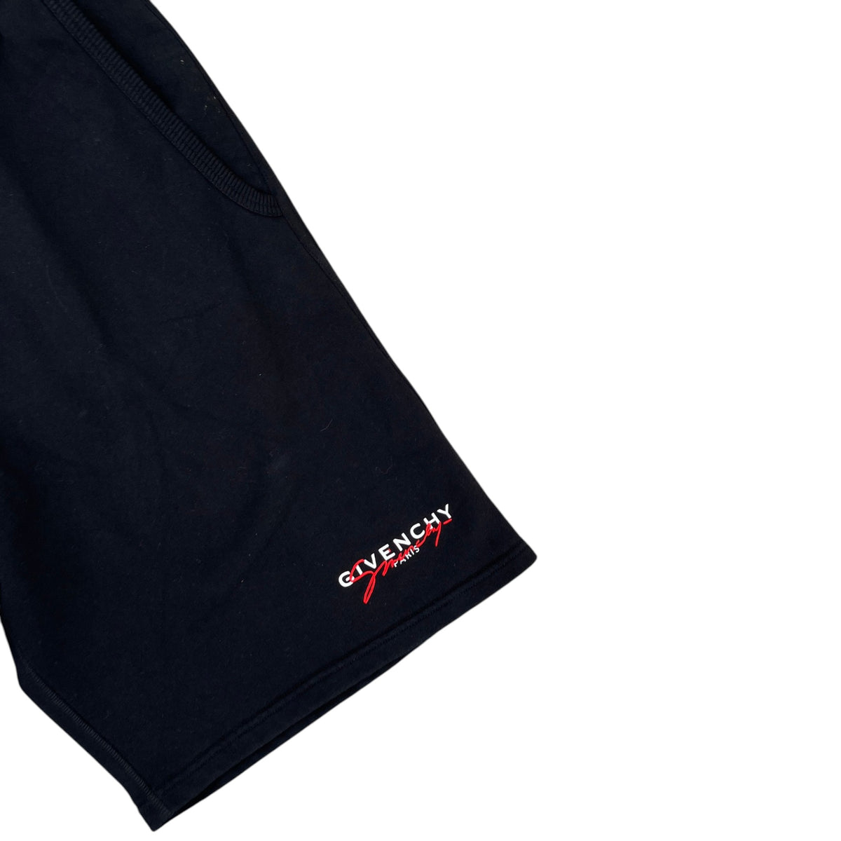 Men's Embroidered Logo Shorts Black Size S / W30 - Photo 5