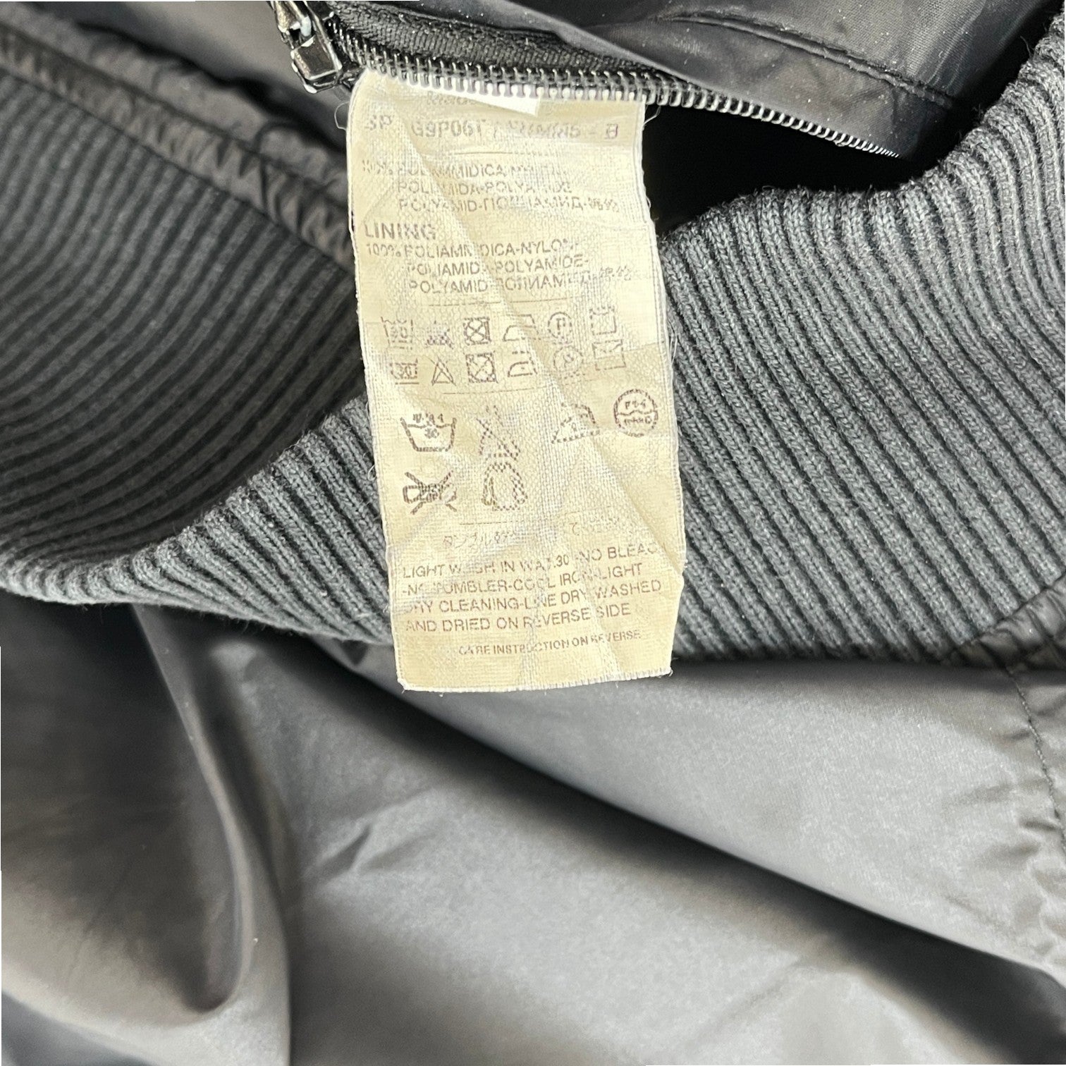 Men's Plaque Logo Bomber Jacket Black Size IT 52 / XL - Photo 7