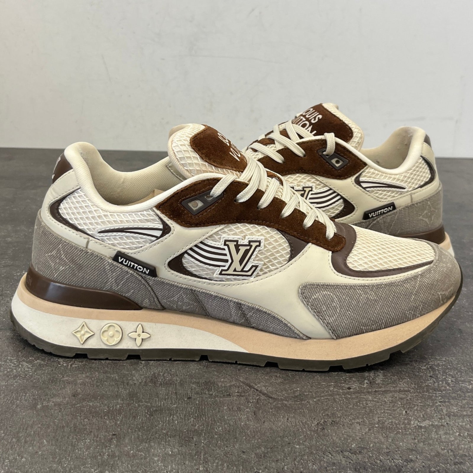 Men's Run Away Low Trainers Beige Size UK 8 / EU 42 - Photo 14