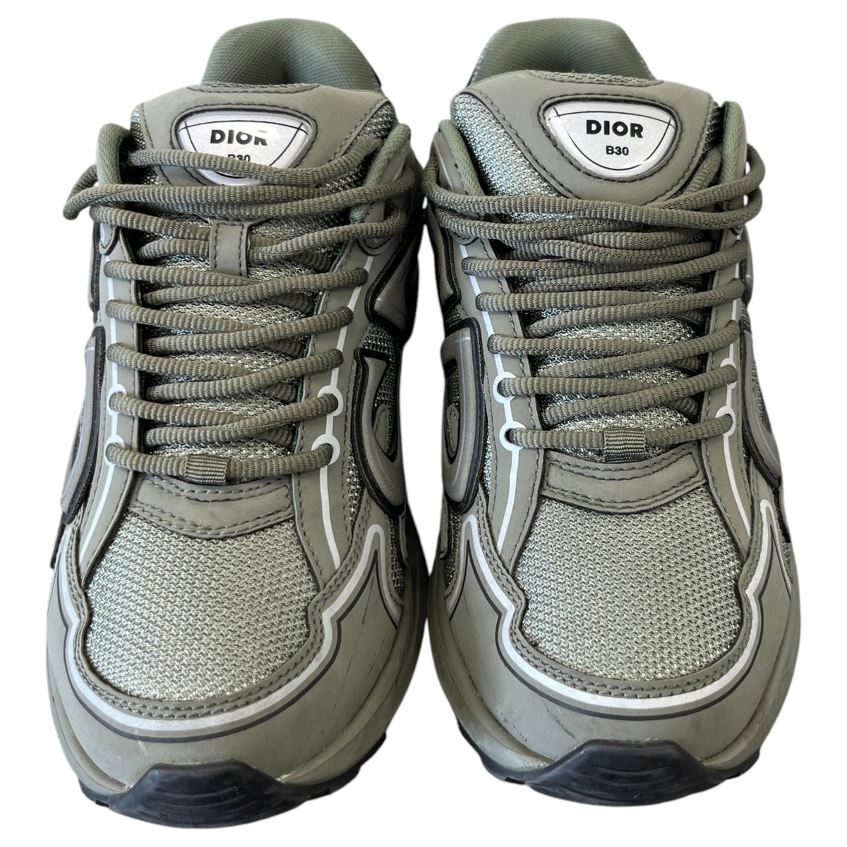 Men's B30 Low Trainers Khaki Size UK 7 / EU 41 - Photo 6