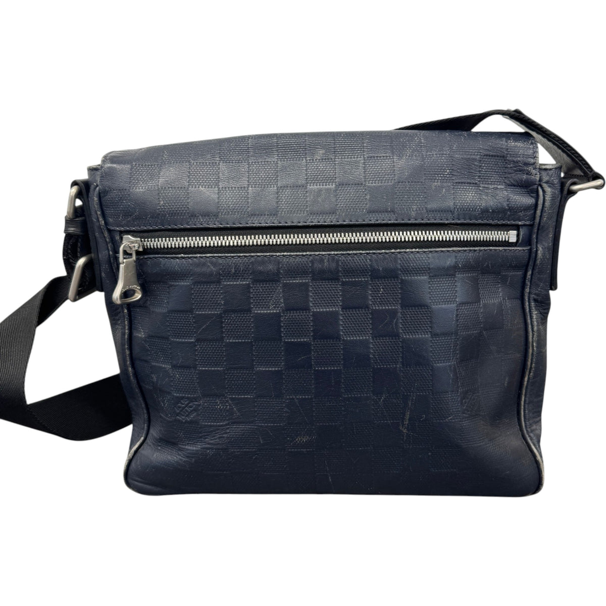 Men's Damier Infini District PM Messenger Bag Black - Photo 3