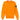 Men's Embroidered Logo Sweatshirt Orange Size S