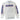 Men's Logo Print Mesh Long Sleeve T-Shirt White Size S