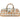 Women's Graffiti X Stephen Sprouse 2001 Alma Handbag Cream
