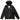 Women's Re-Nylon Plaque Logo Windbreaker Black Size IT 38 / UK 6