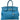 Women's Birkin 35 Clemence Blue Jean Handbag Blue