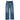 Men's Plaque Logo Jeans Blue Size Waist 32"