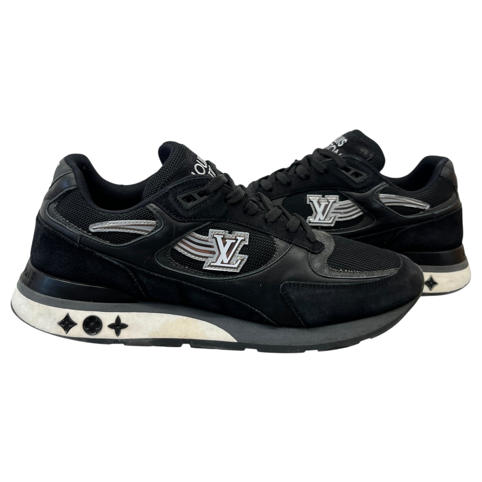 Men's Run Away Low Trainers Black Size EU 42.5 / UK 8.5 - Photo 3