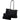 Women's Medium Deauville Tote Bag Black