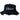 Men's Embroidered Logo Bucket Hat Black Size S
