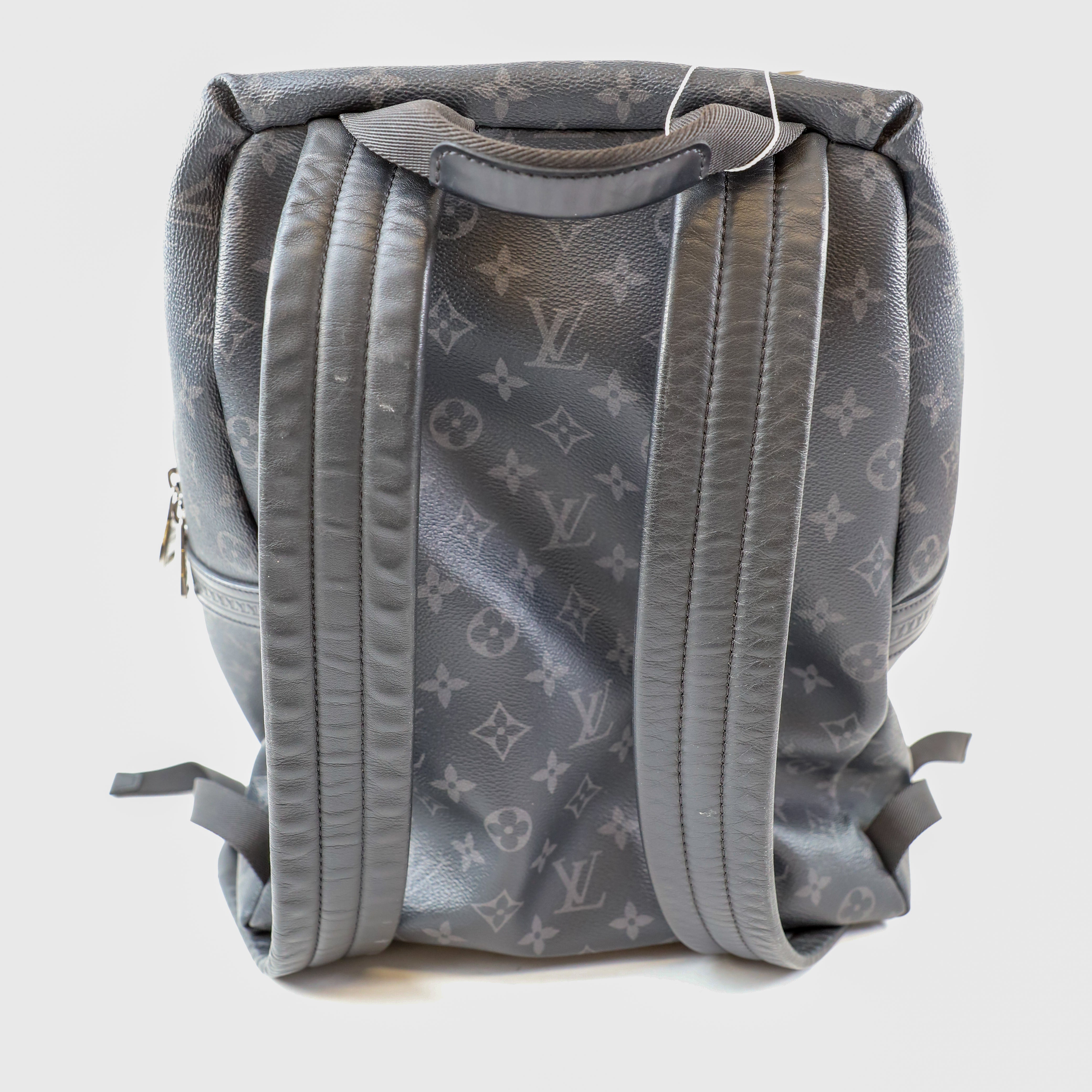 Louis Vuitton Monogram Eclipse Discovery Backpack - Black