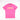 Men's Logo Print T-Shirt Pink Size L