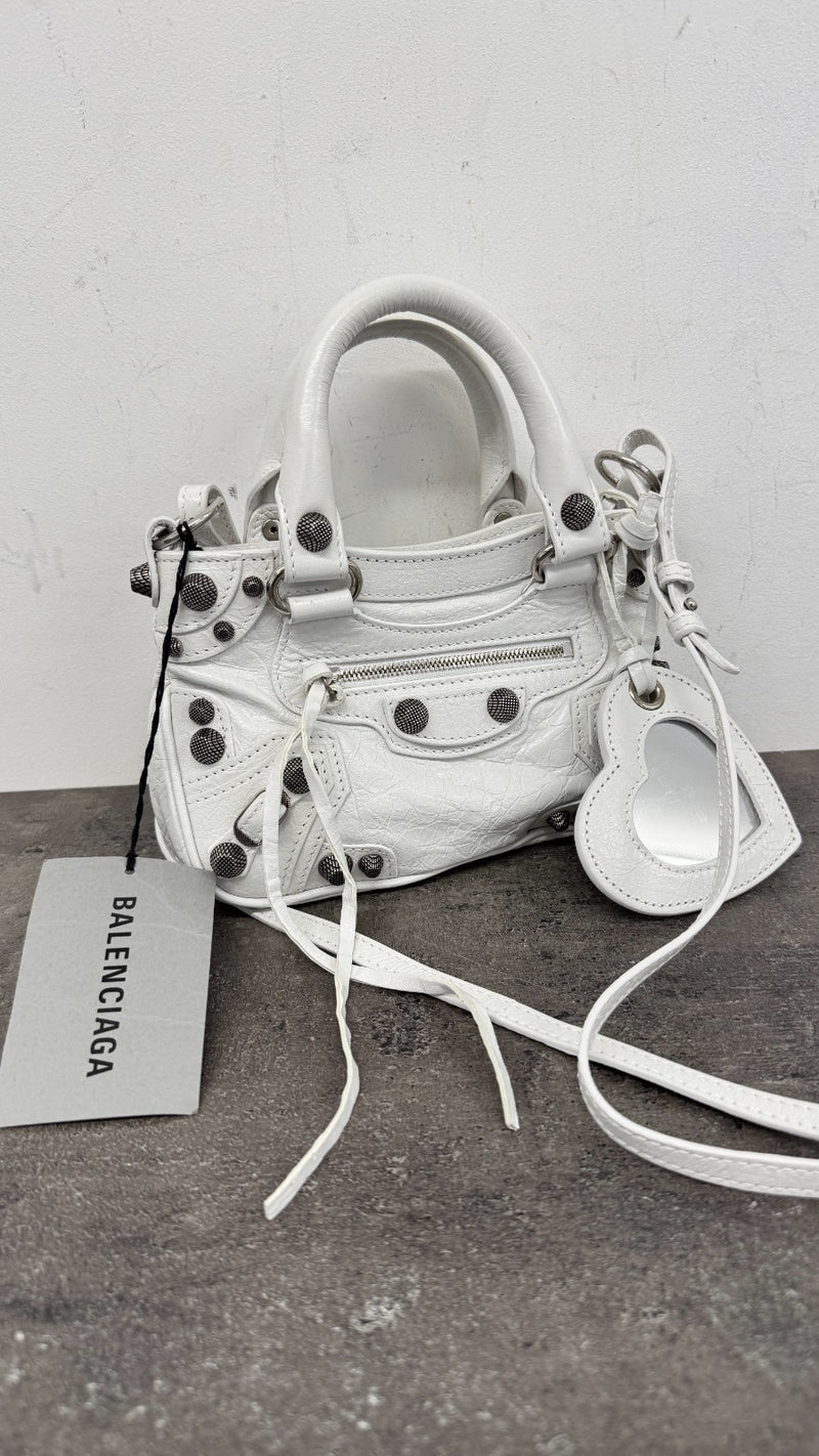 Women's Neo Cagole Tote Mini Bag White