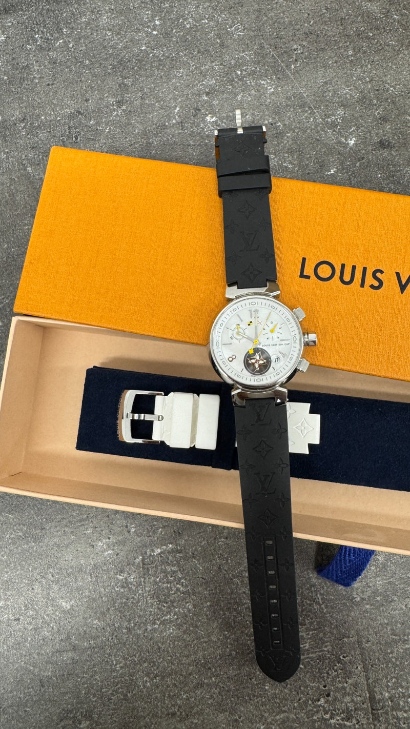 Louis Vuitton Women's Tambour Lovely Cup Watch Silver