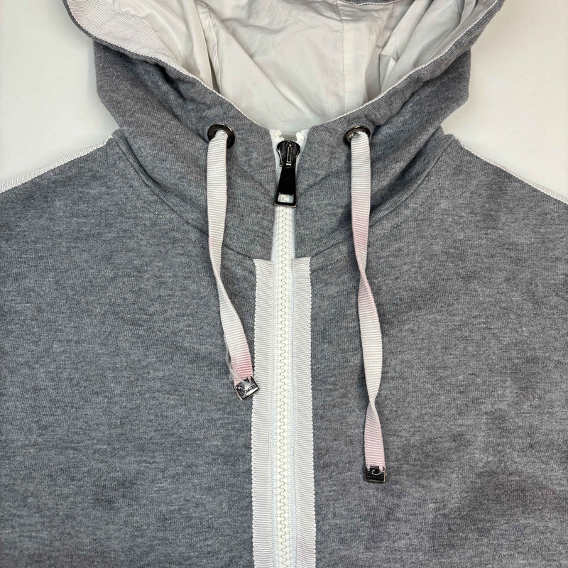 Women's Maglia Cardigan Hoodie Grey Size M