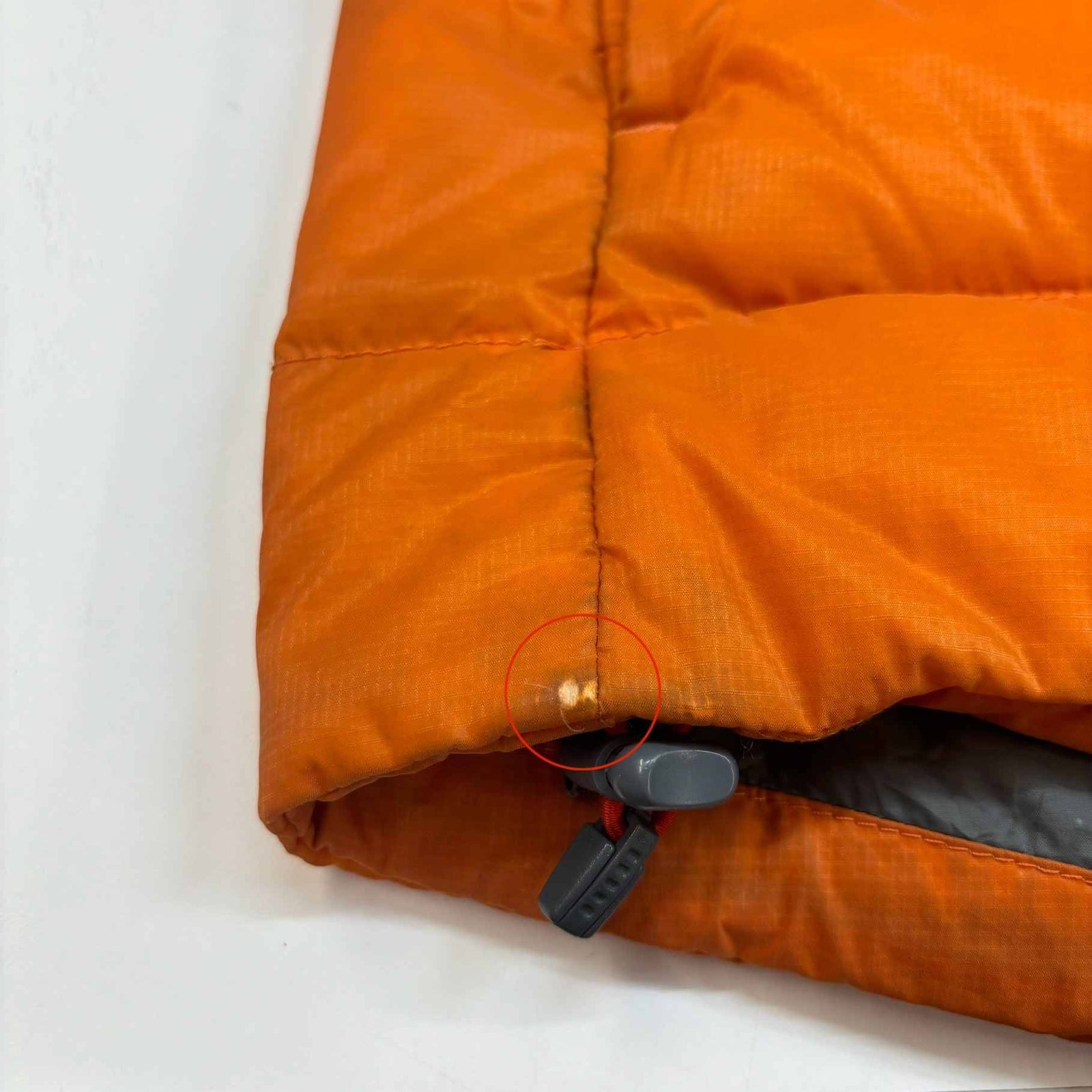 Men's Brookvale Hooded Down Jacket Orange Size S - Photo 12