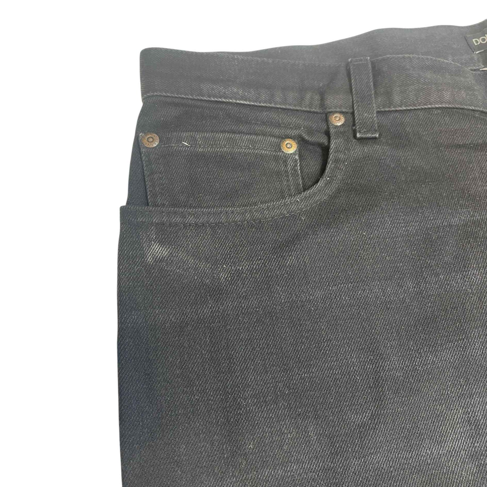 Men's Plaque Logo Jeans Black Size IT 50 / UK 34 - Photo 9