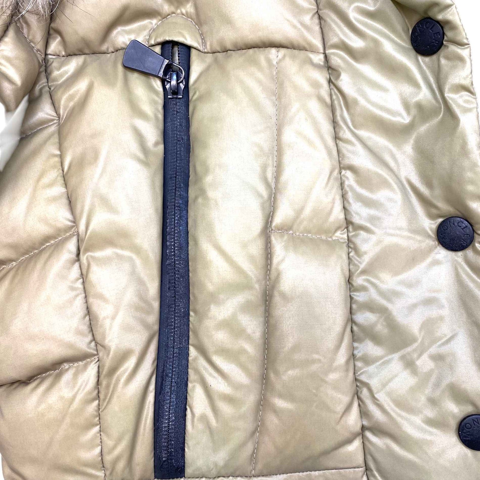 Women's Bever Down Jacket Gold Size 3 / UK 14 - Photo 10