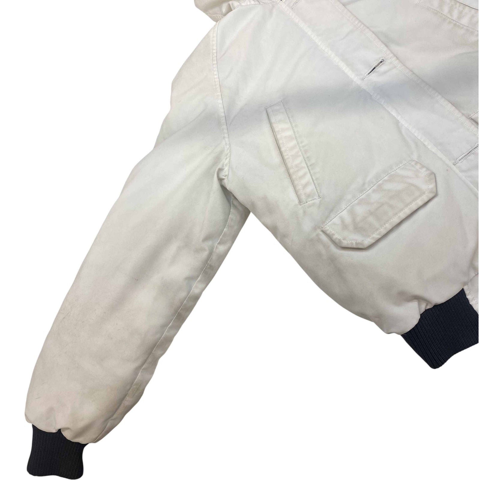 Women's Chilliwack Bomber Down Jacket White Size S - Photo 10